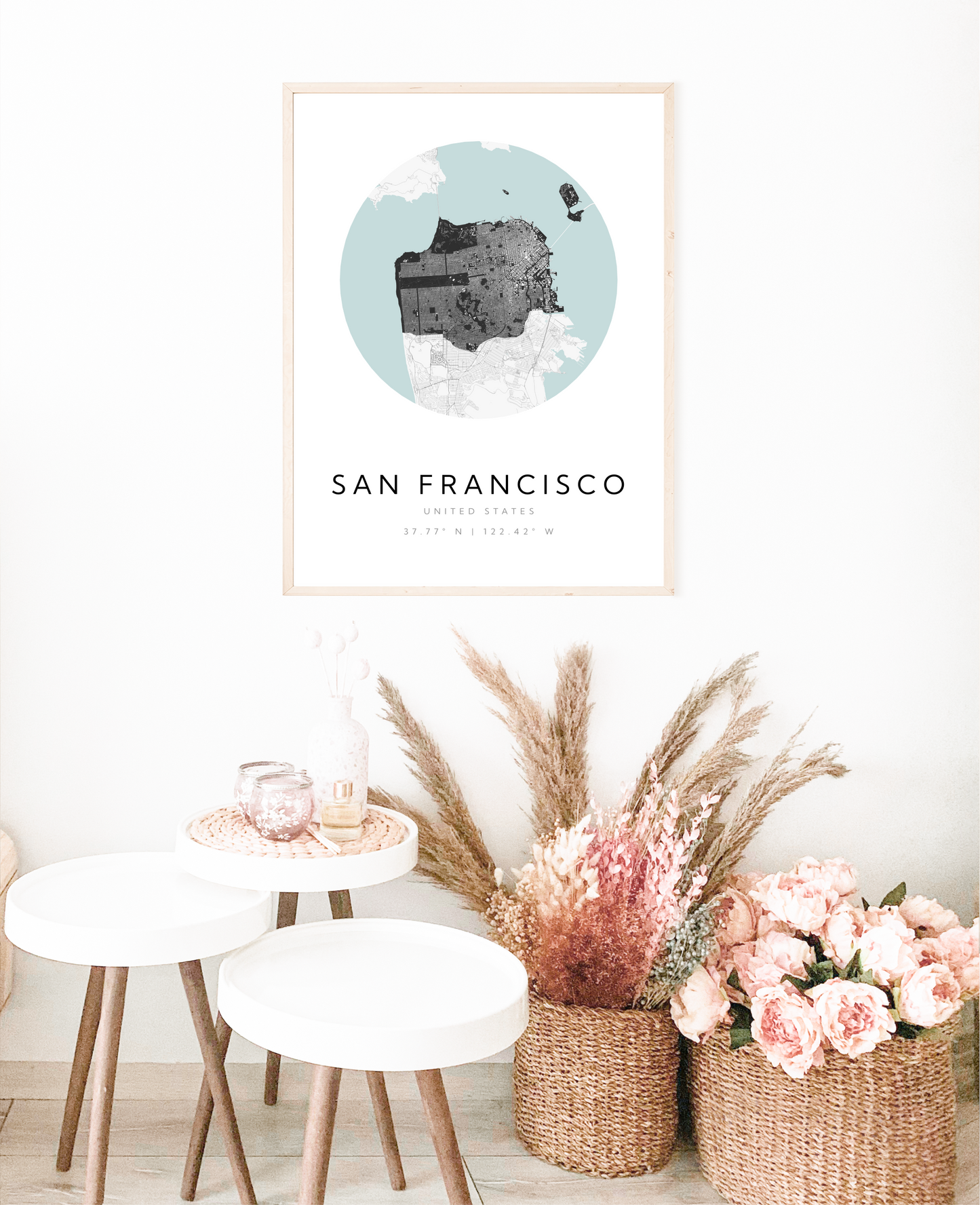 San Francisco City Map Poster
