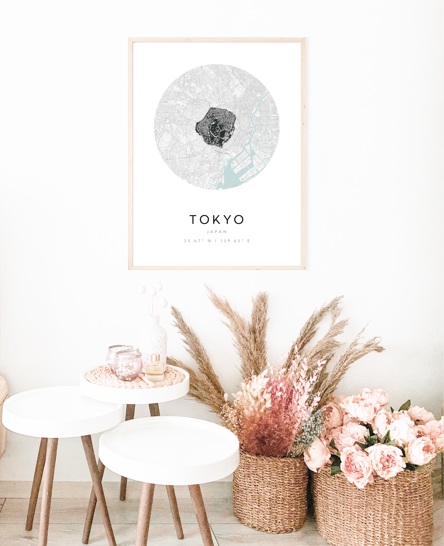 Tokyo City Map Poster